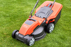 Flymo Speedi-Mo 360C Electric Wheeled Lawn Mower, 1500 W, Cutting Width 36 cm, Orange/black